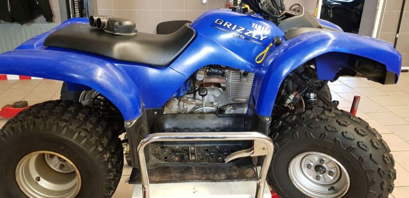 Servis dětské čtyřkolky Yamaha Grizzly 125